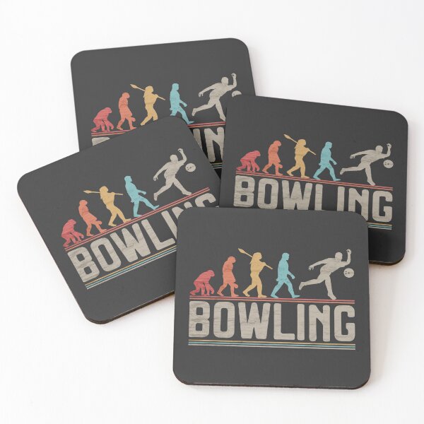 Item preview, Vintage Bowling Evolution of Man Funny Bowler Lucky Bowling designed and sold by grinta2021.
