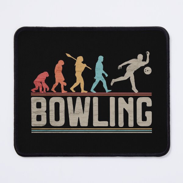 Item preview, Vintage Bowling Evolution of Man Funny Bowler Lucky Bowling designed and sold by grinta2021.