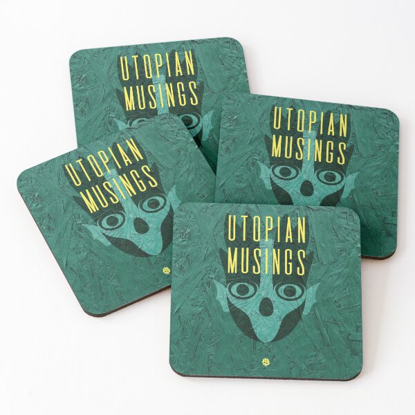 Item preview, Utopian Musings Book Cover designed and sold by Artichoke Presents.