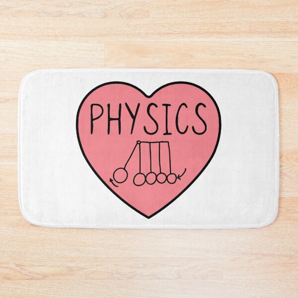 Item preview, I Love Physics Heart designed and sold by ronaldsonou.