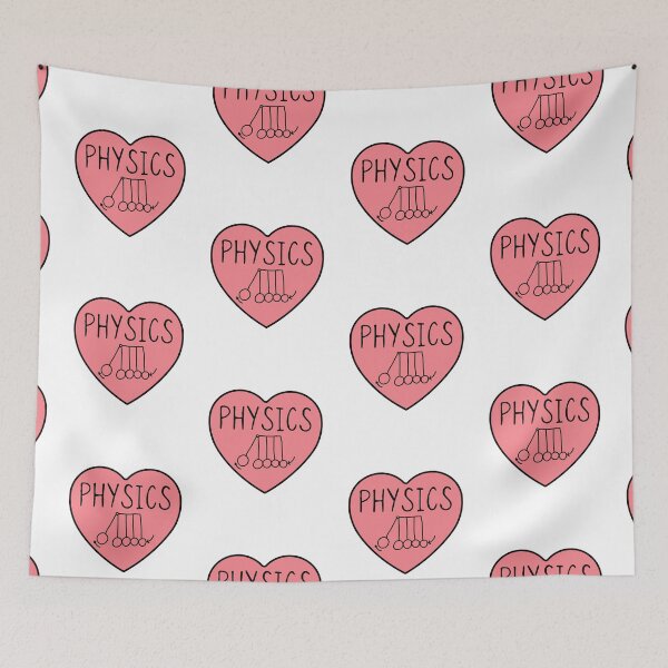 Item preview, I Love Physics Heart designed and sold by ronaldsonou.