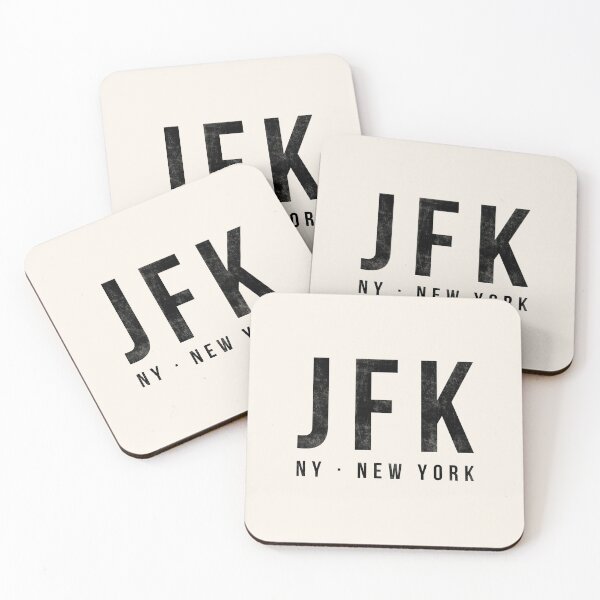 Item preview, JFK New York airport code designed and sold by Latte Design.