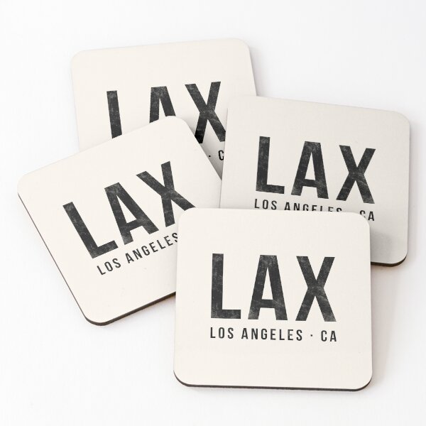 Item preview, LAX Los Angeles airport code designed and sold by Latte Design.