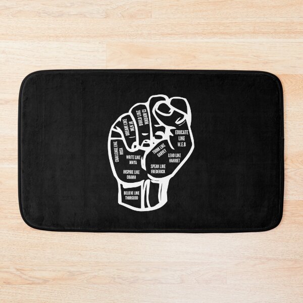 Item preview, Inspiring Black Leaders Fist, Black Power Fist for Black History Month and Juneteenth Day, African American History, Black Empowerment designed and sold by WholesumArt.
