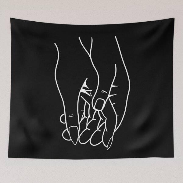 Item preview, Longing Touch in White designed and sold by Thingamabobbidi.