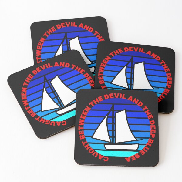 Item preview, Caught Between the Devil and The Deep Blue Sea designed and sold by Edpod.