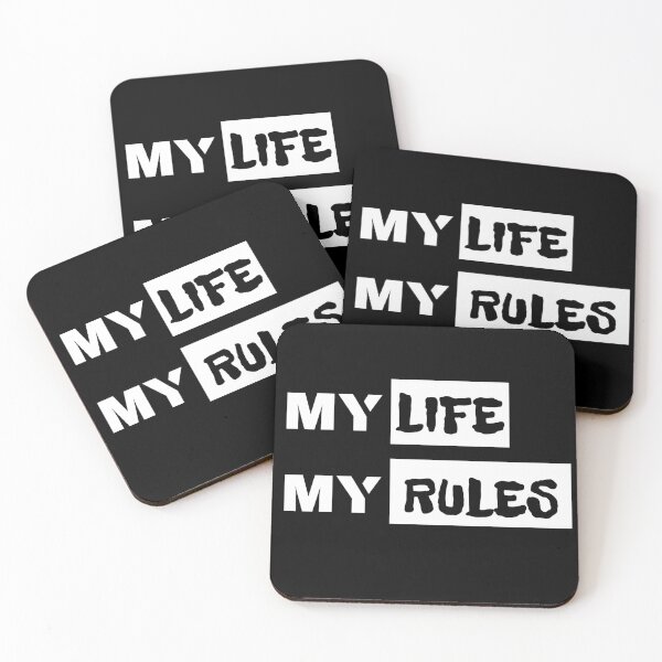 Item preview, My Life My Rules designed and sold by IvekDesigns.