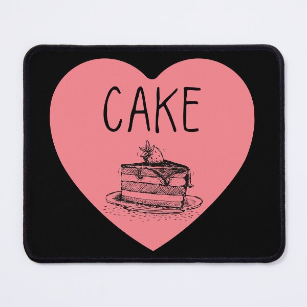 Item preview, I Love Cake Heart designed and sold by ronaldsonou.