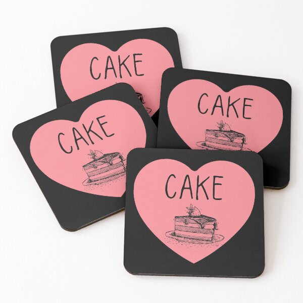 Item preview, I Love Cake Heart designed and sold by ronaldsonou.