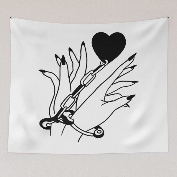 Item preview, Bound to love in Black designed and sold by Thingamabobbidi.