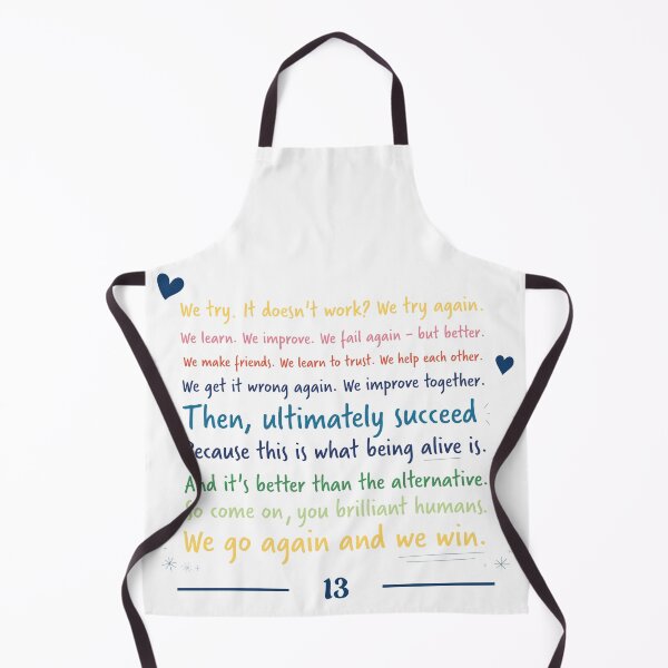 Item preview, 'Brilliant Humans' Thasmin Thirteen Inspirational Speech Quote designed and sold by Blue Box Artworks.