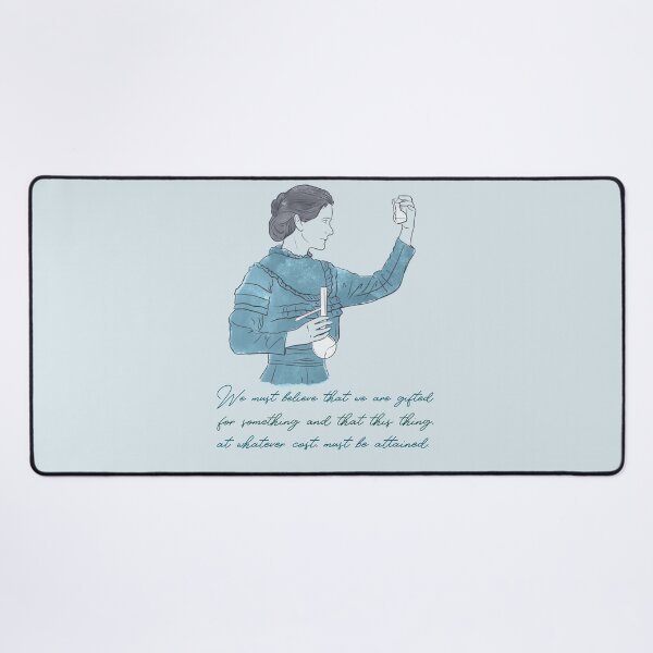 Item preview, Marie Curie Quote designed and sold by ForStrong.