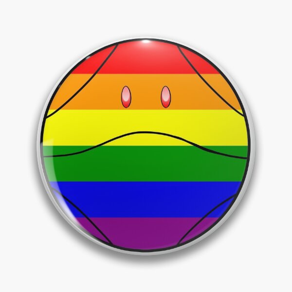 Item preview, Gay Pride Flag Gundam Inspired Haro designed and sold by Artbartcart.