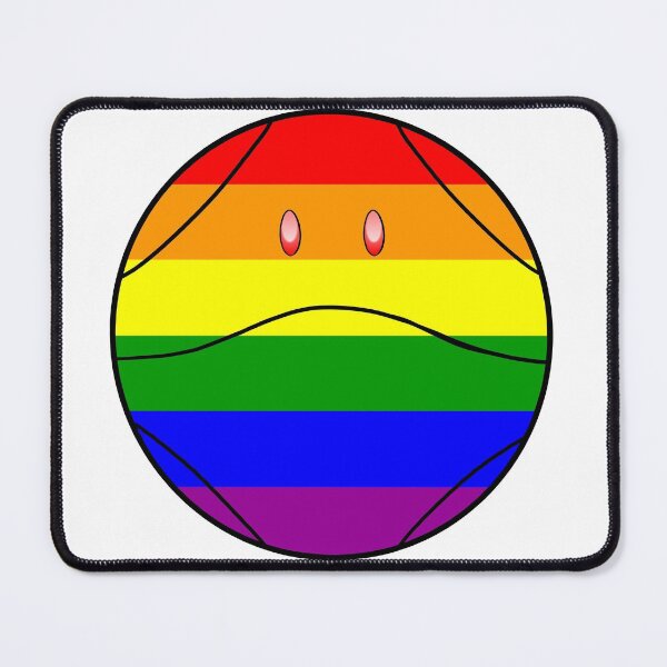 Item preview, Gay Pride Flag Gundam Inspired Haro designed and sold by Artbartcart.
