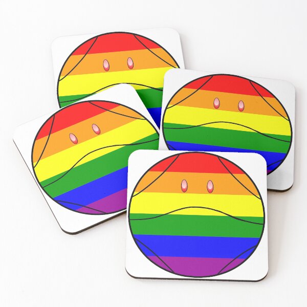 Item preview, Gay Pride Flag Gundam Inspired Haro designed and sold by Artbartcart.