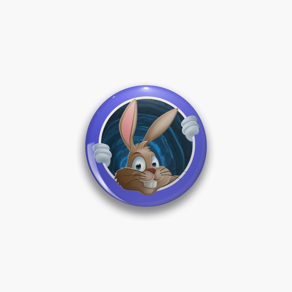 Item preview, Pin designed and sold by RabbitHoleMedia.