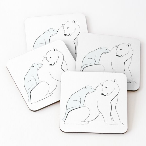 Item preview, Cute family of Polar Bears designed and sold by Idyllio.