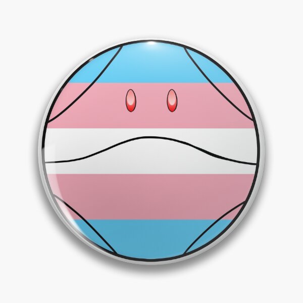 Item preview, Trans Pride Flag Gundam Inspired Haro designed and sold by Artbartcart.