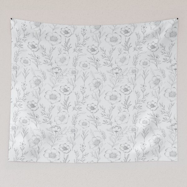 Item preview, sketch floral designed and sold by Nikita Jariwala.
