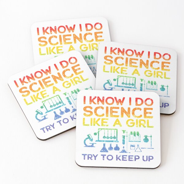 Item preview, Funny Know Science Like A Girl Cool Scientific Active  designed and sold by BeverlyHells.
