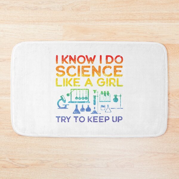 Item preview, Funny Know Science Like A Girl Cool Scientific Active  designed and sold by BeverlyHells.