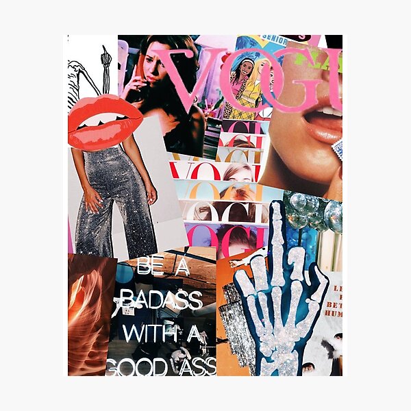 Item preview, Girly Collage Graphic  designed and sold by BeverlyHells.