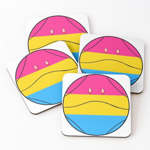 Item preview, Pan Pride Flag Gundam Inspired Haro designed and sold by Artbartcart.