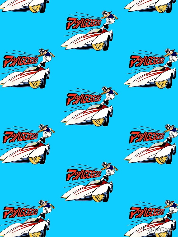 Thumbnail 3 of 3, Scarf, Speed Racer Mach GoGoGo Exclusive designed and sold by PopFanShop.