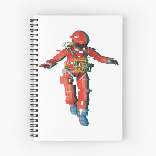 Aperçu de l'œuvre 2001 Glitch de l'astronaute créée et vendue par Shores-Store.