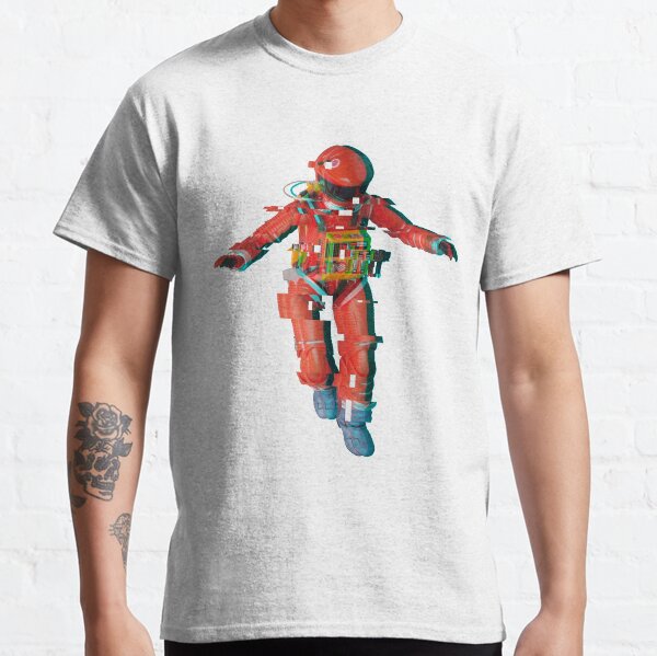 2001 Astronaut Glitch Classic T-Shirt