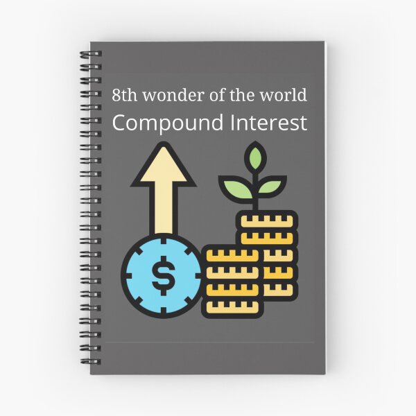 Item preview, 8th wonder of the world Compound Interest  designed and sold by UpcomingTech.