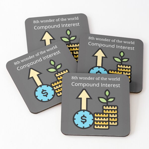 Item preview, 8th wonder of the world Compound Interest  designed and sold by UpcomingTech.