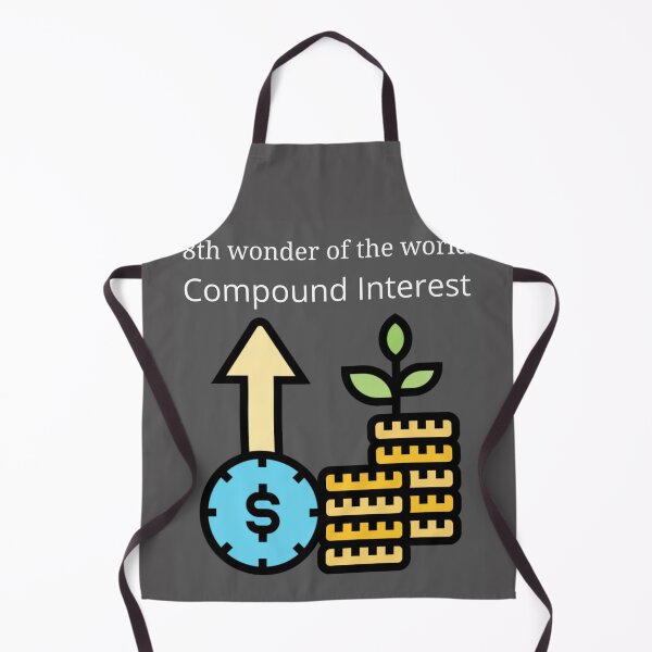 Item preview, 8th wonder of the world Compound Interest  designed and sold by UpcomingTech.