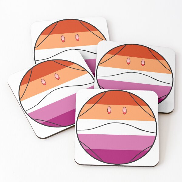 Item preview, Lesbian Pride Flag Gundam Inspired Haro designed and sold by Artbartcart.