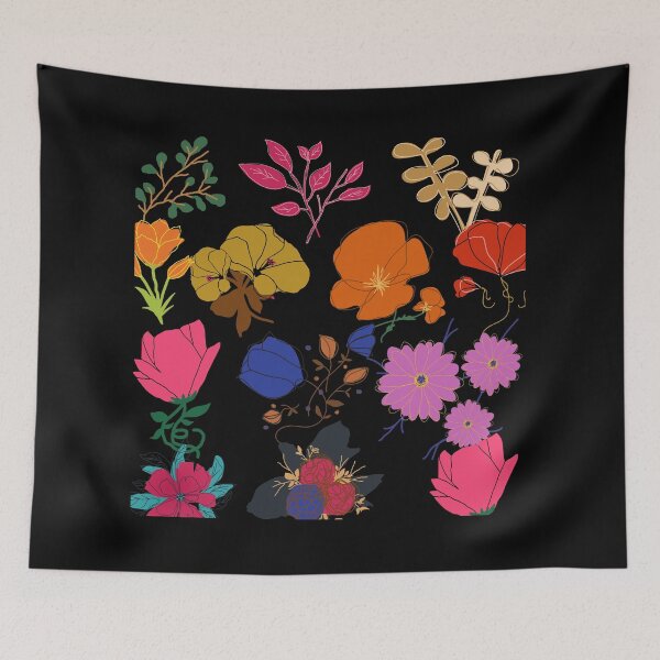 Item preview, leaves and flowers classic design designed and sold by merishop07.