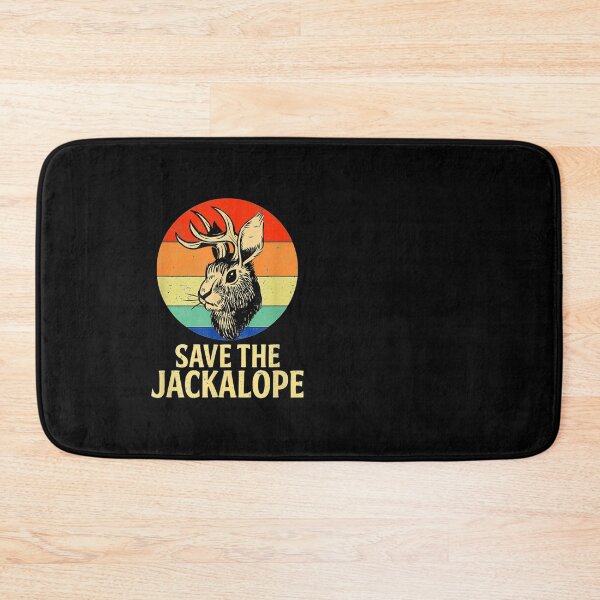 Item preview, Save The Jackalope , Vintage Retro Camping Lover Jackalope funny gifts| Perfect Gift designed and sold by sloandavis.