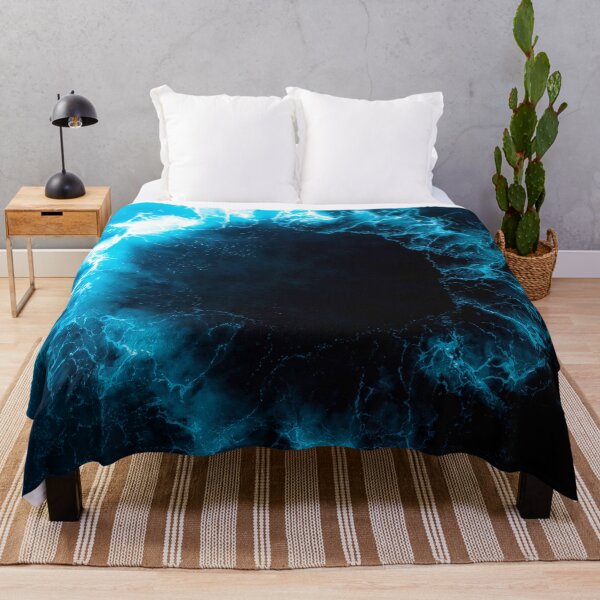 Item preview, Deep blue sea Throw Blanket designed and sold by JD369.