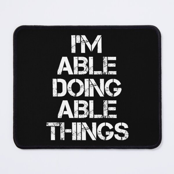 Item preview, Able Name T Shirt - I'm Able Doing Able Things Name Gift Item Tee designed and sold by chezeva.