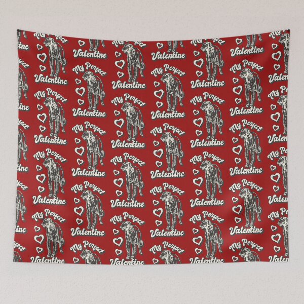 Item preview, My Perfect Hound Valentine, Fun Valentines Design For Dog Animal Lovers designed and sold by TrulyEpoque.