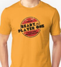 Ready Player One Logo Black Tiger 1987 Unisex T-Shirt