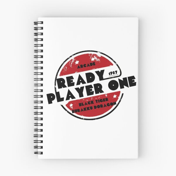 Item preview, Ready Player One Logo Black Tiger 1987 designed and sold by Prophecyrob.