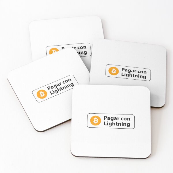 Item preview, Pagar con Lightning - Spanish - Pay with Lightning (Bitcoin Network / Lightning Network) designed and sold by NautilusMare.