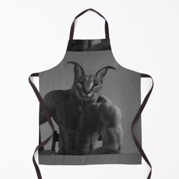 Item preview, CHAD FLOPPA CAT \ CARACALS \ GIGA CHAD CAT \ GIGA CAT / MUSCLE FLOPPA CAT designed and sold by Mad-Boy.