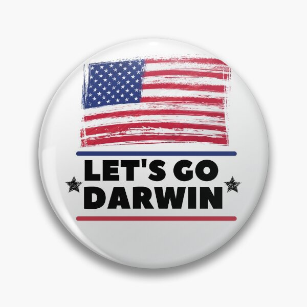 Item preview, Lets Go Darwin US Flag Vintage - Funny Darwin Meme - Cool Gift for woman and men designed and sold by zakibenj.