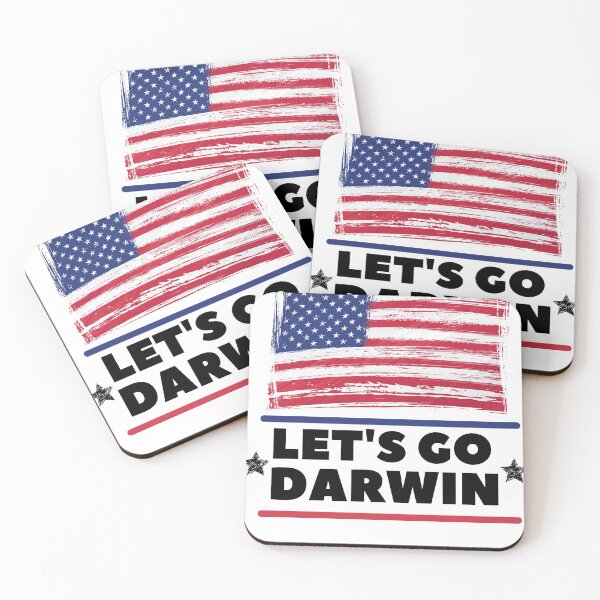 Item preview, Lets Go Darwin US Flag Vintage - Funny Darwin Meme - Cool Gift for woman and men designed and sold by zakibenj.