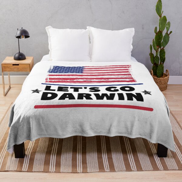 Item preview, Lets Go Darwin US Flag Vintage - Funny Darwin Meme - Cool Gift for woman and men designed and sold by zakibenj.
