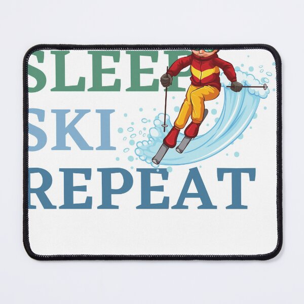 Item preview, Eat sleep ski repeat. designed and sold by earthlingsmerch.
