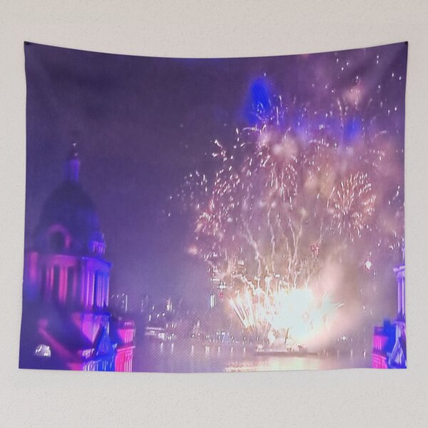 Item preview, Dazzling Fireworks Celebration - London designed and sold by WowAllinOne.