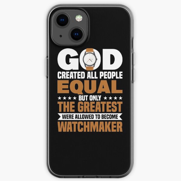 Ask Me About Horology Iphone Case By Charliealler Redbubble