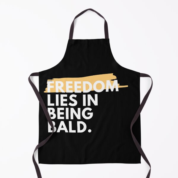 Item preview, Freedom lies in being bald designed and sold by T- VIbes ⭐ ⭐ ⭐ ⭐ ⭐.